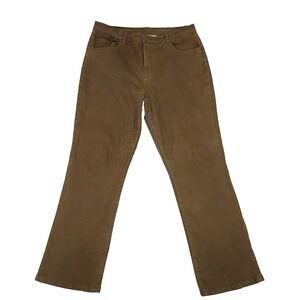DG2 Diane Gilman‎ Jeans Women's Size 16 Brown Bootcut Jeans 5-Pocket High Rise